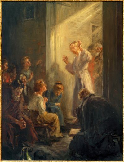 The Light of the World by Fritz von Uhde